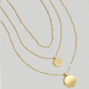 Madewell Coin Necklace Set